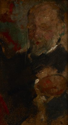 Portrait of Professor Jerzy Mycielski, 1913. Creator: Olga Boznanska.