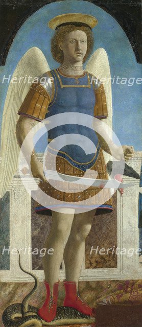 Saint Michael the Archangel, 1469. Artist: Piero della Francesca (ca 1415-1492)
