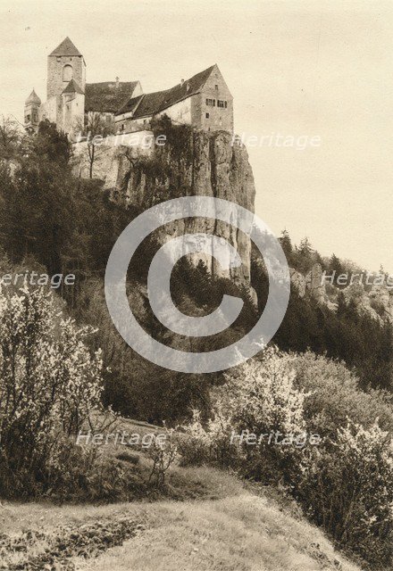 'Prunn Castle in the Altmuhl Valley', 1931. Artist: Kurt Hielscher.