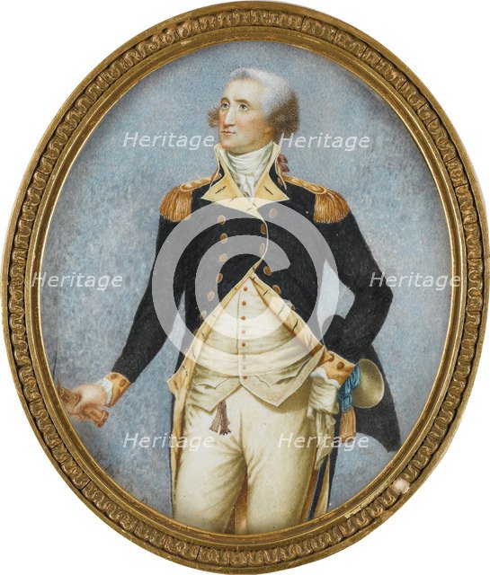 Portrait of George Washington (1732-1799), 1793.