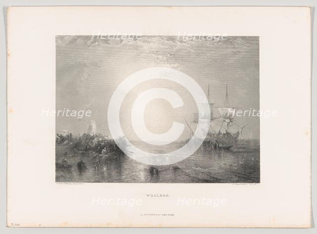 Whalers, 1879-80. Creator: Robert Brandard.