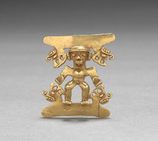 Figurine Pendant, c. 700-1550. Creator: Unknown.