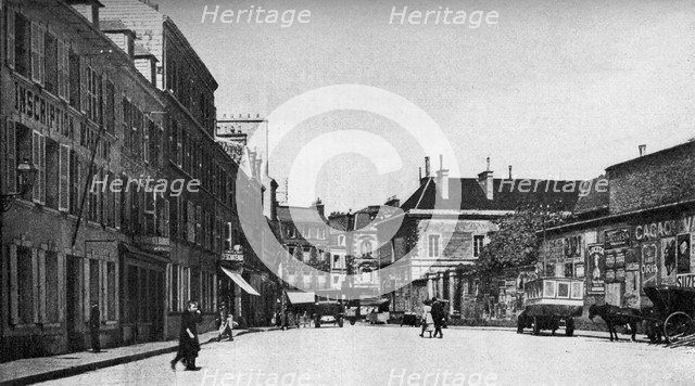 Street in Cherbourg, France, c1930s. Artist: EA Waymark