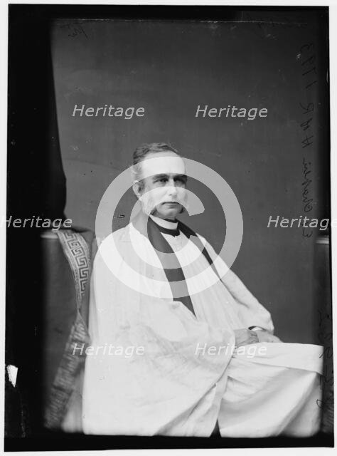 Rev. E.D. Townsend, Chaplain of H. of R., between 1870 and 1880. Creator: Unknown.