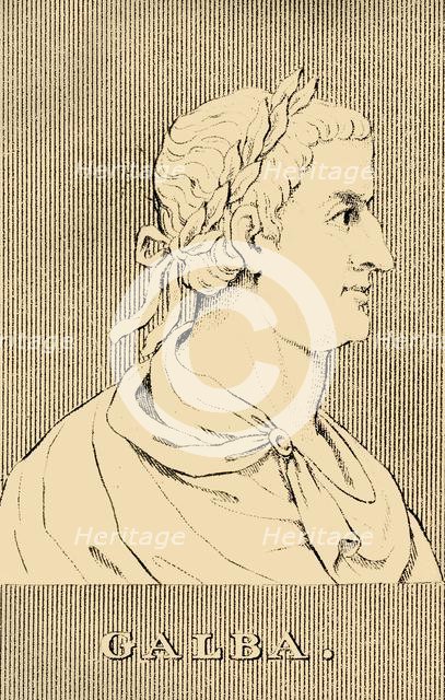 'Calba', (3 BC - AD 69), 1830. Creator: Unknown.