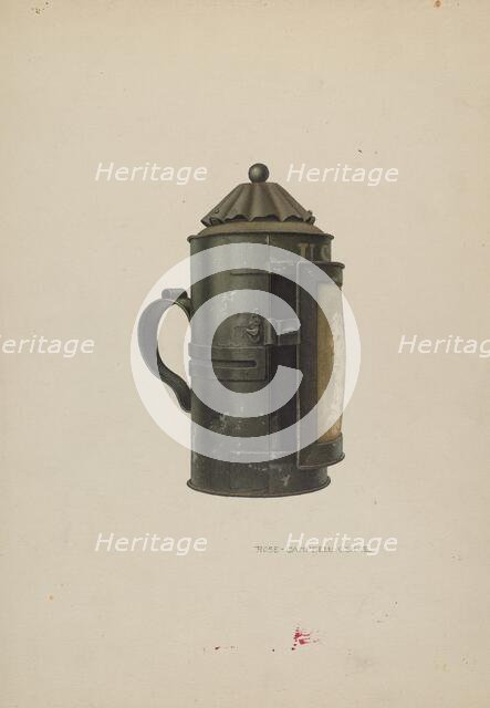 Lantern, c. 1940. Creator: Rose Campbell-Gerke.