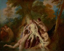 Diana and Her Nymphs Bathing, 1722-1724. Creator: Jean Francois de Troy.