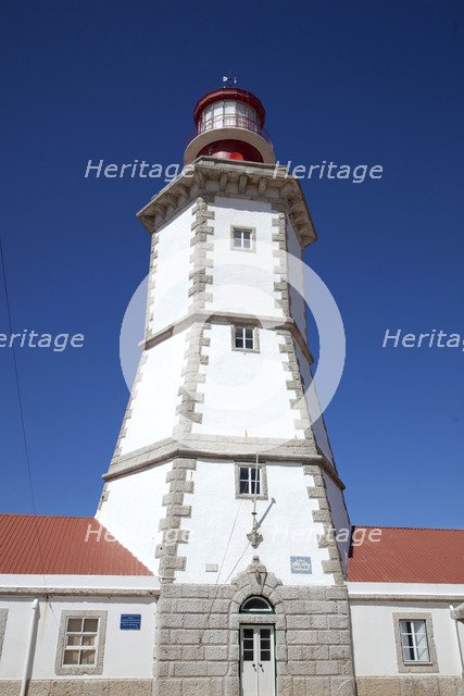 Lighthouse, Cape Espichel, Portugal, 2009. Artist: Samuel Magal