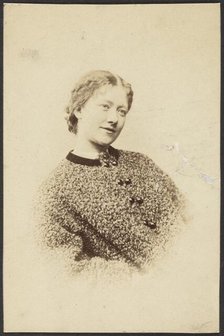 Portrait of a Woman, late 19th century. Creator: Unknown.