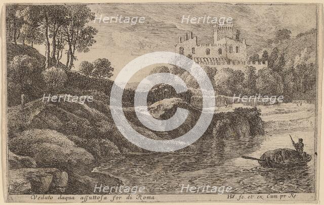 View of the Aqua Acetosa. Creator: Herman van Swanevelt.