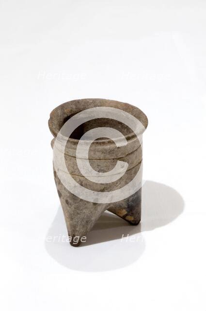 Cylindrical tripod, about 2200 B.C.E.. Creator: Unknown.