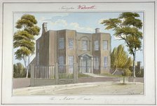 The Manor House, Newington, Southwark, London, 1826. Artist: G Yates
