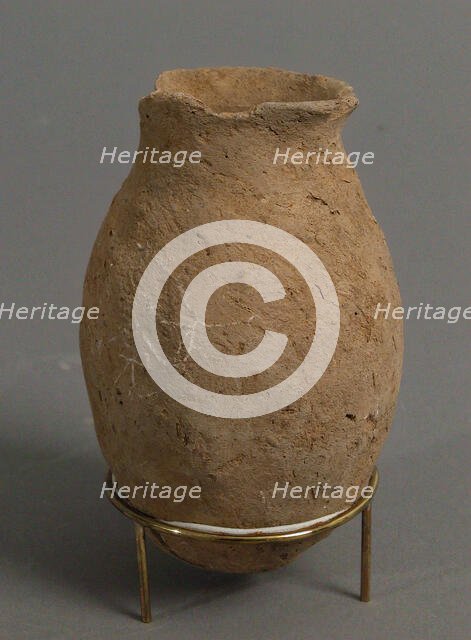 Pot, Coptic, 4th-7th century. Creator: Unknown.