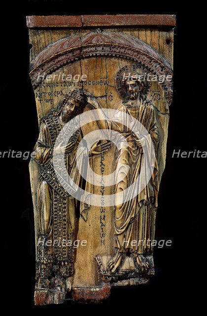 'Christ crowning Emperor Constantine VII', 945. Artist: Unknown