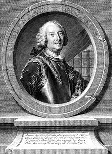 Bernard Forest Belidor (1693-c1761), French military and civil engineer, 1737. Artist: Unknown