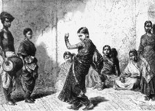 'Dancing Girls of Bombay', c1891. Creator: James Grant.