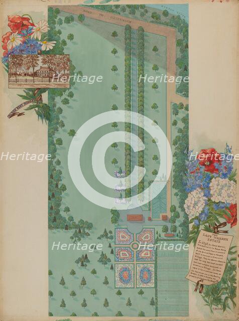 Warren Estate, c. 1936. Creator: Tabea Hosier.