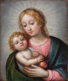 Virgin and Child. Creator: Caccia, Orsola Maddalena (1596-1676).