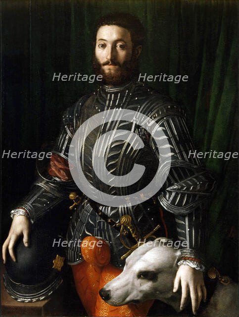 Portrait of Guidobaldo II della Rovere (1514-1574), 1531. Creator: Bronzino, Agnolo (1503-1572).