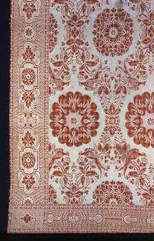 Coverlet, United States, 1841. Creator: Charlotte Purchase Thornton.