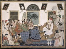 A European, probably Sir David Ochterlony (1758-1825), in Indian dress..., c1820. Creator: Anon.