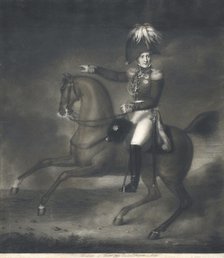 Portrait of Count Alexander Ivanovich Chernyshov (1786-1857). Artist: Letronne, Louis René (1790-1842)