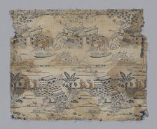 Fragment, Japan, late Edo period (1789-1868), 1800/25. Creator: Unknown.