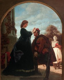 Year 1863-Leave-Taking, 1866. Creator: Artur Grottger.