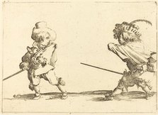 Duel of Two Dwarfs. Creator: Stefano della Bella.