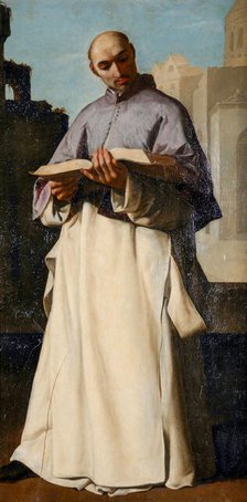 Saint Artaldus, Bishop of Belley, 1637-1639. Creator: Zurbarán, Francisco, de (1598-1664).