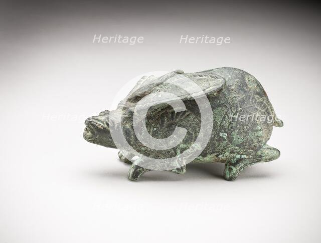 Recumbent Hare, 11th century. Creator: Unknown.