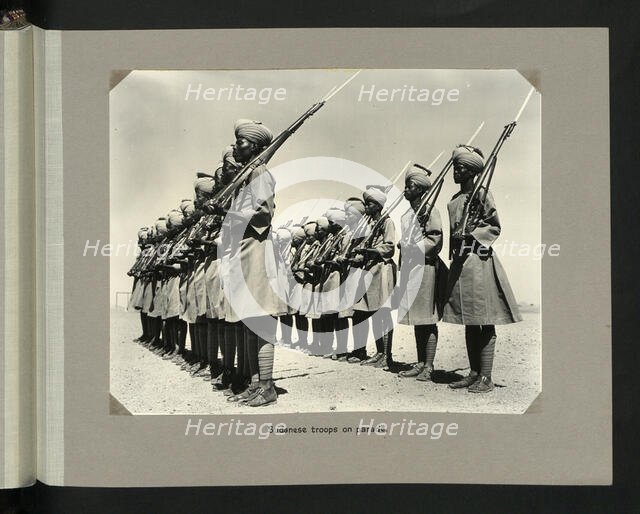 Sudanese troops on parade, 1964. Creators: Colonial Office, Unknown.