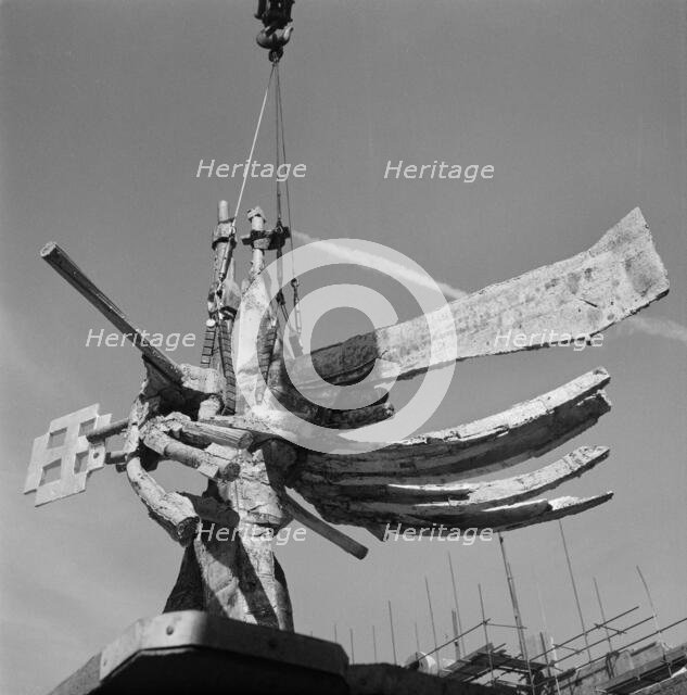 Coventry Cathedral, Priory Street, Coventry, 27/04/1962. Creator: John Laing plc.