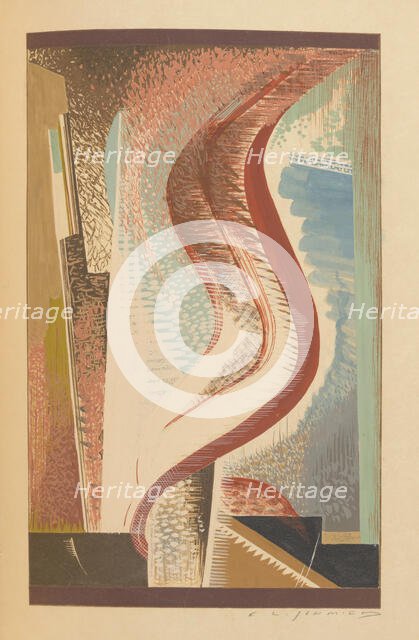 Histoire charmante de l'adolescente sucre d'amour, 1927. Creator: Schmied, François-Louis (1873-1941).