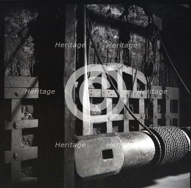 Portcullis, Tower of London, c1955. Creator: Arthur Charles Kirby Ware.