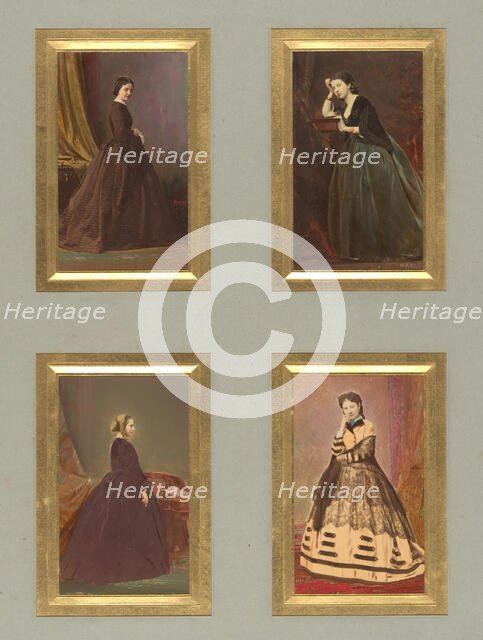 [Unknown Sitters], before 1865. Creator: Pierre-Louis Pierson.