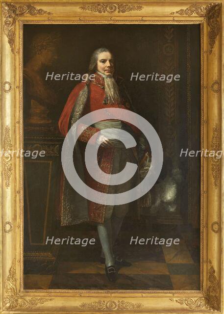 Portrait de Charles-Maurice de Talleyrand-Périgord (1754-1838), en habit de grand chambellan, 1807. Creator: Pierre-Paul Prud'hon.