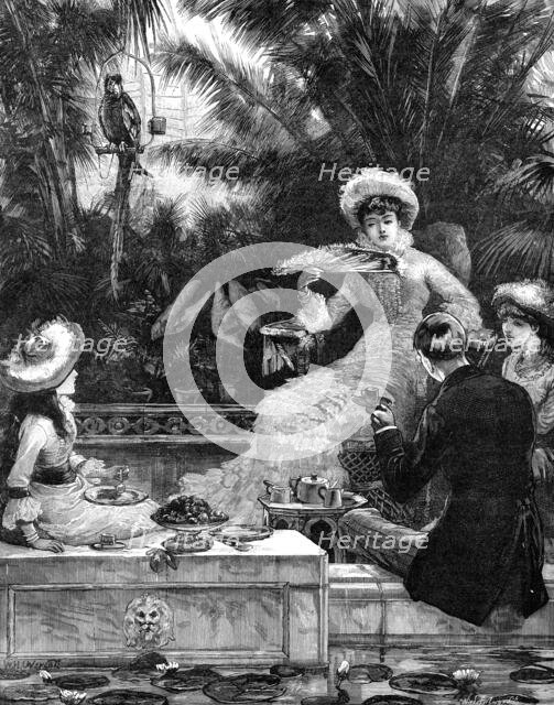 Afternoon Tea, 1881. Creator: William James Palmer.