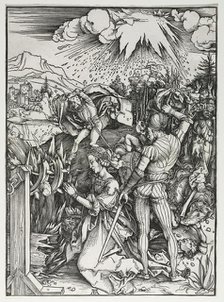 The Martyrdom of Saint Catherine of Alexandria, c. 1497. Creator: Albrecht Dürer (German, 1471-1528).