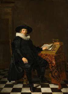 Portrait of a Scholar, 1631. Creator: Thomas de Keyser.