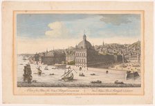 View of the Royal Palace in Lisbon, 1752. Creator: Anon.