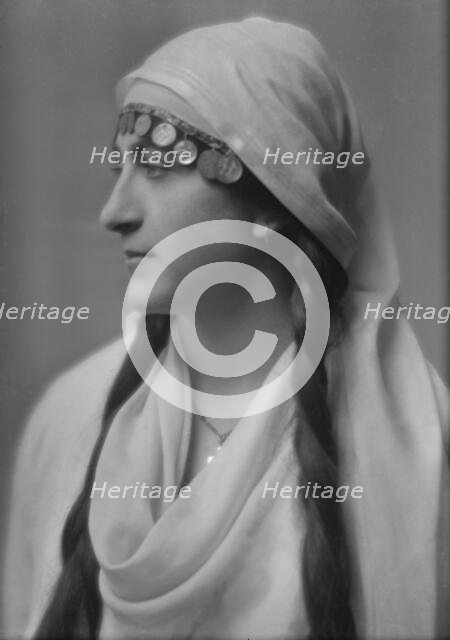 Members of the International Institute for Immigrant Girls, Y.W.C.A., in national costumes..., 1915. Creator: Arnold Genthe.
