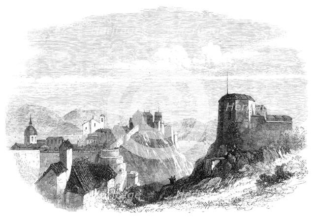 Ragusa, Dalmatia: view from the Borgi Pille Suburb, 1870. Creator: Unknown.