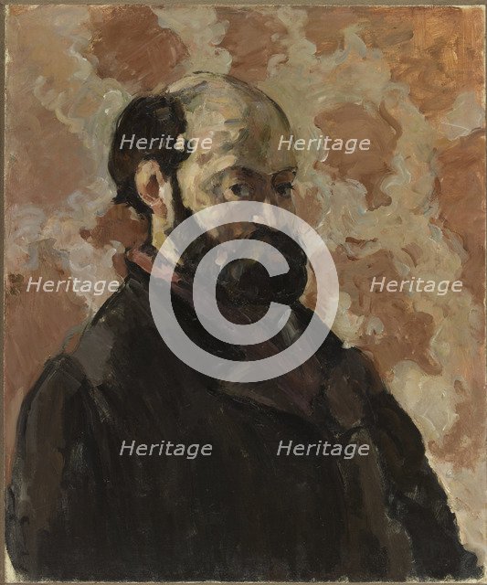 Self-Portrait (Portrait de l'artiste au fond rose), c. 1875.