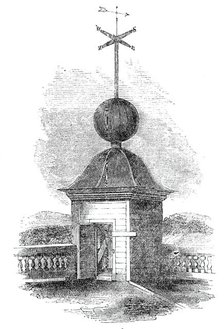 The Time Ball, Royal Observatory, Greenwich, Fig. 2, 1845. Creator: Unknown.