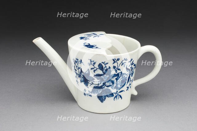 Feeding Mug, Lowestoft, c. 1780. Creator: Lowestoft Porcelain Factory.