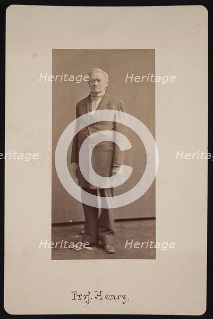 Portrait of Joseph Henry (1797-1878) - Standing, Before 1878. Creator: Unknown.