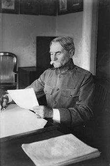 Gen. E.D. Hoyle, 1917 or 1918. Creator: Bain News Service.