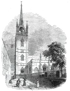 St. Dunstan's-in-the-East, 1844. Creator: Unknown.