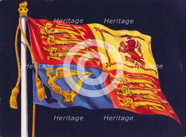 The Royal Standard of the United Kingdom, 1937. Artist: Unknown.